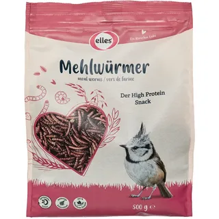 stroetmann tiernahrung elles Mehlwürmer 500g 1x500 g