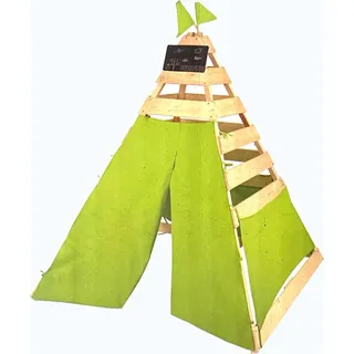 Playtive Spielzelt Tipi, einfacher und schneller Aufbau