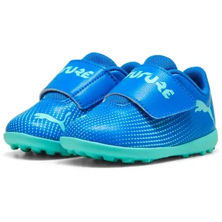 Puma Unisex Baby Future 7 Play TT V Inf Soccer Shoe, Hyperlink Blue-Mint White, 20