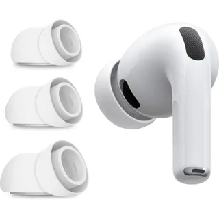 TECH-PROTECT Ear Tips 3er-Pack für AirPods Pro 3 in den Größen S/M/L, / Weiß
