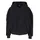 Oversized Sherpa Hoodie Schwarz XL
