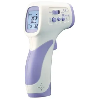 TFA Dostmann Fieberthermometer infrarot, 31.1142.11, kontaktlos Körpertemperatur messen, als Stirnthermometer geeignet, schnelle Messung, digital, Bodytemp 478