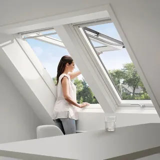 VELUX Dachfenster Komplettset GPU THERMO+EDW+LSB Fenster, 66x140 cm (FK08)