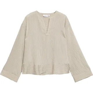 Comma, Leichte Viskosemix-Tunika mit Streifen - beige 36