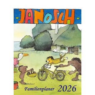 Little Tiger Janosch Familienplaner 2026