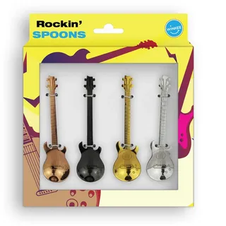 MAGS Vertriebs GmbH Winkee Kaffeelöffel Set Gitarren 4-tlg.
