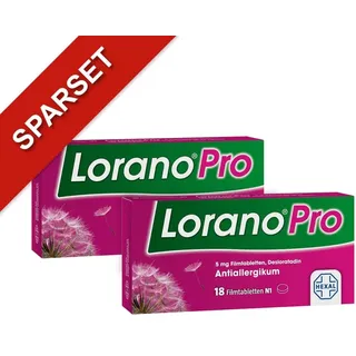 Lorano Pro 5 mg - Allergietabletten