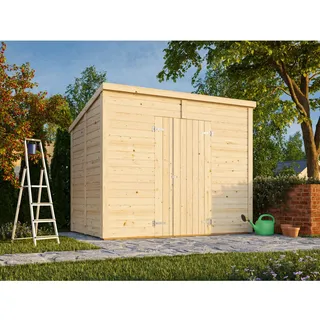 273 x 170 cm Dunkelgrau Lackiert