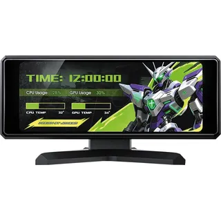 Jonsbo DS339 Mini Display, 3,39" IPS USB Schwarz