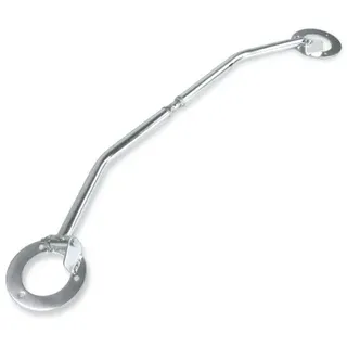 Aluminium Domstrebe verstellbar passend für Audi A3 8P ab Bj. 2003-, Seat Leon 1P ab Bj. 09.2005- inkl. Facelift, Skoda Octavia 1Z ab Bj. 2004-, VW Golf 5 ab Bj. 2003-, Golf 6 Typ 1L,  Scirocco ab Bj. 2008-