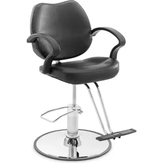 Physa Friseurstuhl Friseursessel Bedienstuhl T-Fußstütze 53 - 64 cm 160 kg schwarz