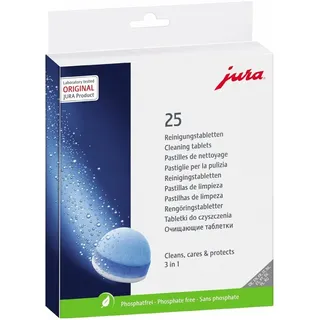 Jura 2-Phasen-Reinigungstabletten 25 St.