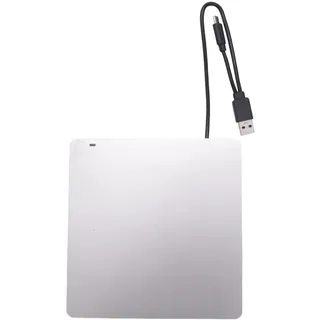 Correa Externes 3D Blu Ray DVD Laufwerk, USB 3.0 und Typ-C Blu Ray CD DVD Laufwerk Player Ultra Slim Slot-In CD DVD