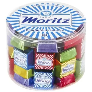 schokolade-specials Moritz Classic Eiskonfekt Würfel in der Dose 400 gramm