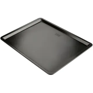 Zenker Black Metallic Back- und Plätzchenblech – Hitzebeständig bis 230°C, 42 x 32 x 0,5 cm