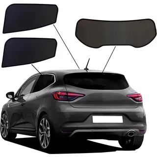 SunClip Auto Sonnenschutz kompatibel mit Renault Clio 5 V 2019- INKL Tasche