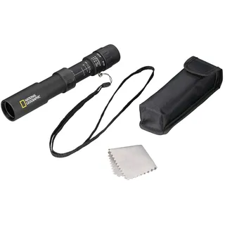 NATIONAL GEOGRAPHIC Camping Monokular Fernglas Zoom 8-25x25 schwarz mit Tasche Monokular schwarz