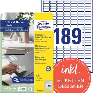 Avery Zweckform Universaletiketten L4731REV-10