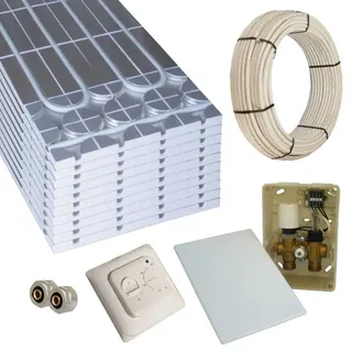 Howatech Warmwasser Fußbodenheizung HoWaTech DRY Paket E-Regelbox Standard,