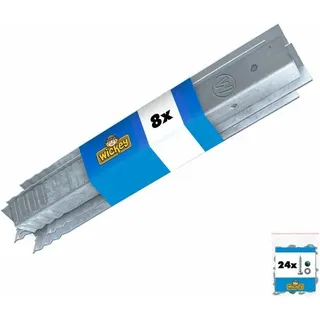 Wickey Bodenanker Erdanker Winkelanker-set Solidlock Für Spielturm & Schaukel, Anker, Pfostenanker Für Klettergerüst & Gartenzaun - 8 Stk. - Wickey