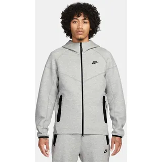 Nike Tech Fleece Windrunner Full-Zip Herren Fleecejacke-fb7921 Fleecejacke, Dk Grey Heather/Black, XXL
