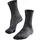 Trekkingsocken Damen asphalt melange 39-40