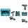 DHP482RF1J inkl. 1 x 3,0 Ah + Ladegerät + 100-tlg.Bit & Bohrer-Set + Makpac
