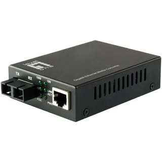 LevelOne GVT-2002 - Medienkonverter - GigE - 10Base-T, 1000Base-SX, 100Base-TX,