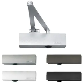 GEZE TS 2000 V Türschließer, inkl. Standardgestänge, silber