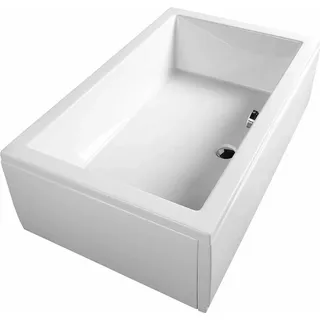 Polysan Deep Duschwanne 100x90x26cm, tief, weiß