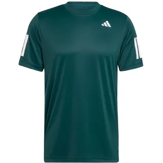 adidas Club Tennis Climacool 3-Stripes T-Shirt, Aurora Ivy, S