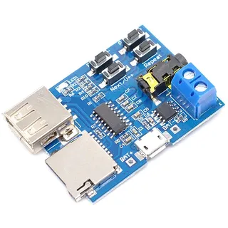 Fasizi MP3 verlustfreie Decoder Decoder Decodierung Leistungsverstärker MP3-Player Audio-Modul MP3 Decoder Board unterstützt TF-Karte USB