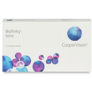 CooperVision Biofinity Toric, Monatslinsen -6.5 dpt, Zyl. -1.75 Achse 140 / 8.7)