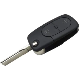 Autoschlüssel Ersatz Fernbedienung Schlüssel Für Cle Citroen Audi A1 A3 A4 A5 A6 A8 Q5 Q7 TT Schlüsselanhänger Flip mit 2 Tasten Klinge Phonillico®