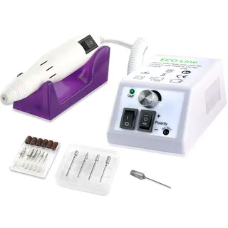 Fußpflegegerät Fußpflege Fräser Set mit großem Diamantschleifer für die großflächige Hornhautentfernung als Hornhautentferner