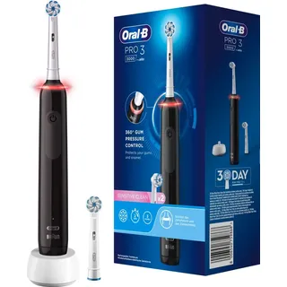 Oral B Pro 3 3000 Sensitive Clean schwarz + Aufsteckbürste