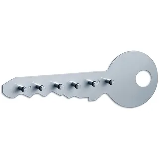 Zeller Schlüsselboard Metall/Alu 35 x 12 x 3,4 cm