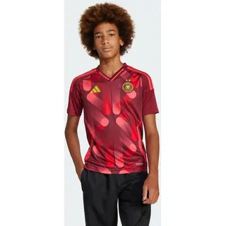 Adidas Germany 24/25 Weg Junior-kurzarm-t-shirt - Team Coll Burgundy 2 - 11-12 Jahre