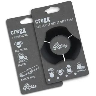 Brainstream schwarz, Eieröffner/Eierbecher/Serviettenhalter, A000984