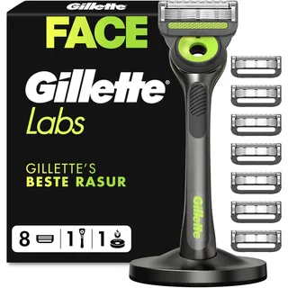 Gillette Labs Neon Rasierer + 8 Klingen
