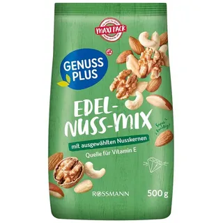 Genuss plus EDEL-NUSS-MIX Nüsse 500,0 g
