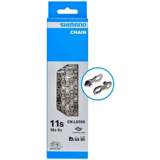 Shimano Linkglide Kette Silber 126 Glieder