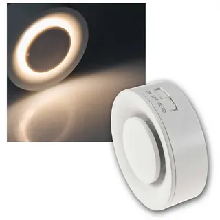 ChiliTec Nachtlicht mit Akku, mit Dämmerungssensor und Bewegungsmelder, warmweiß