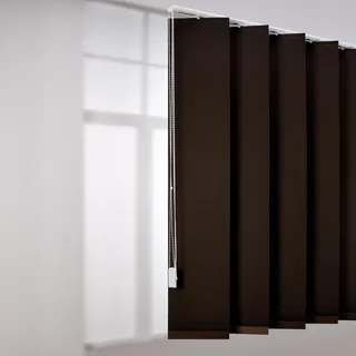 LIEDECO Lamellenvorhang LIEDECO "XXL-Lamellen" Gr. 1, braun, B:25cm H:245cm, Jalousien, 3 Stück