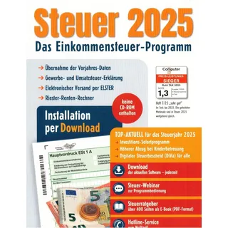 Aldi 2025 Einkommenssteuer Steuererklärung Steuersoftware Versand via Mail