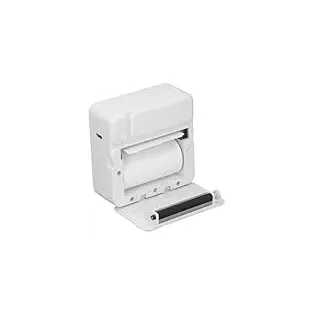 Keenso Taschen-Minidrucker, Wiederaufladbarer Drucker mit 200 DPI Auflösung (Weiß und Rosa)