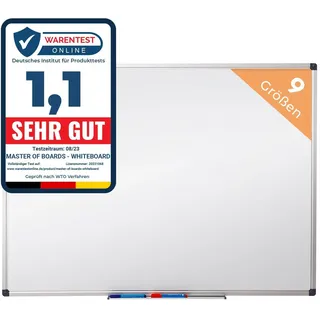 Master of Boards Whiteboard 150 x 100 cm Weiß