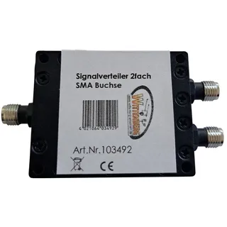 Wittenberg Antennen Antennen Verteiler SMA-Buchse Signalverteiler 2 fach SMA Buchsen Frequenz 800-2700 MHz