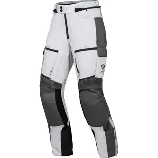 IXS Montevideo-ST 3.0 wasserdichte Motorrad Textilhose schwarz-grau,