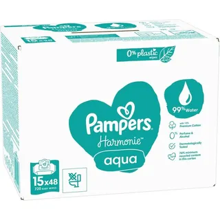 Pampers Feuchttücher Aqua 720 Stück